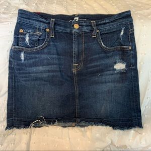 7 for All Mankind Denim skirt